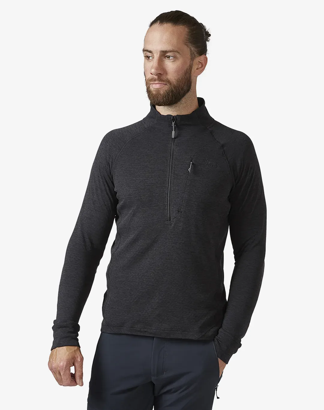 ג'קט פליס Nexus Pull On – Rab-QFF-74-BLK – שחור – 1