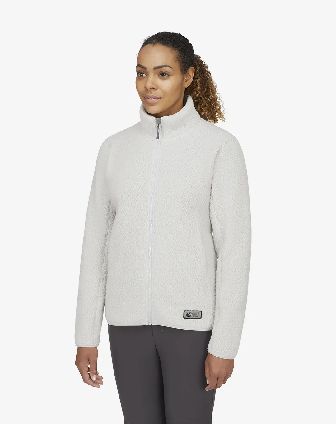 מעיל פליס Shearling – Rab-QFF-85-PEW – אפור-בהיר – 1