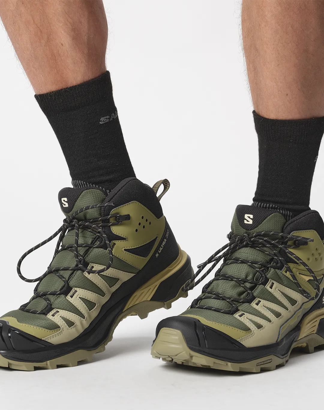 נעלי X Ultra 360 Mid Gtx – SALOMON-L47447700 – olive-night-slate-green-southern-moss – 1