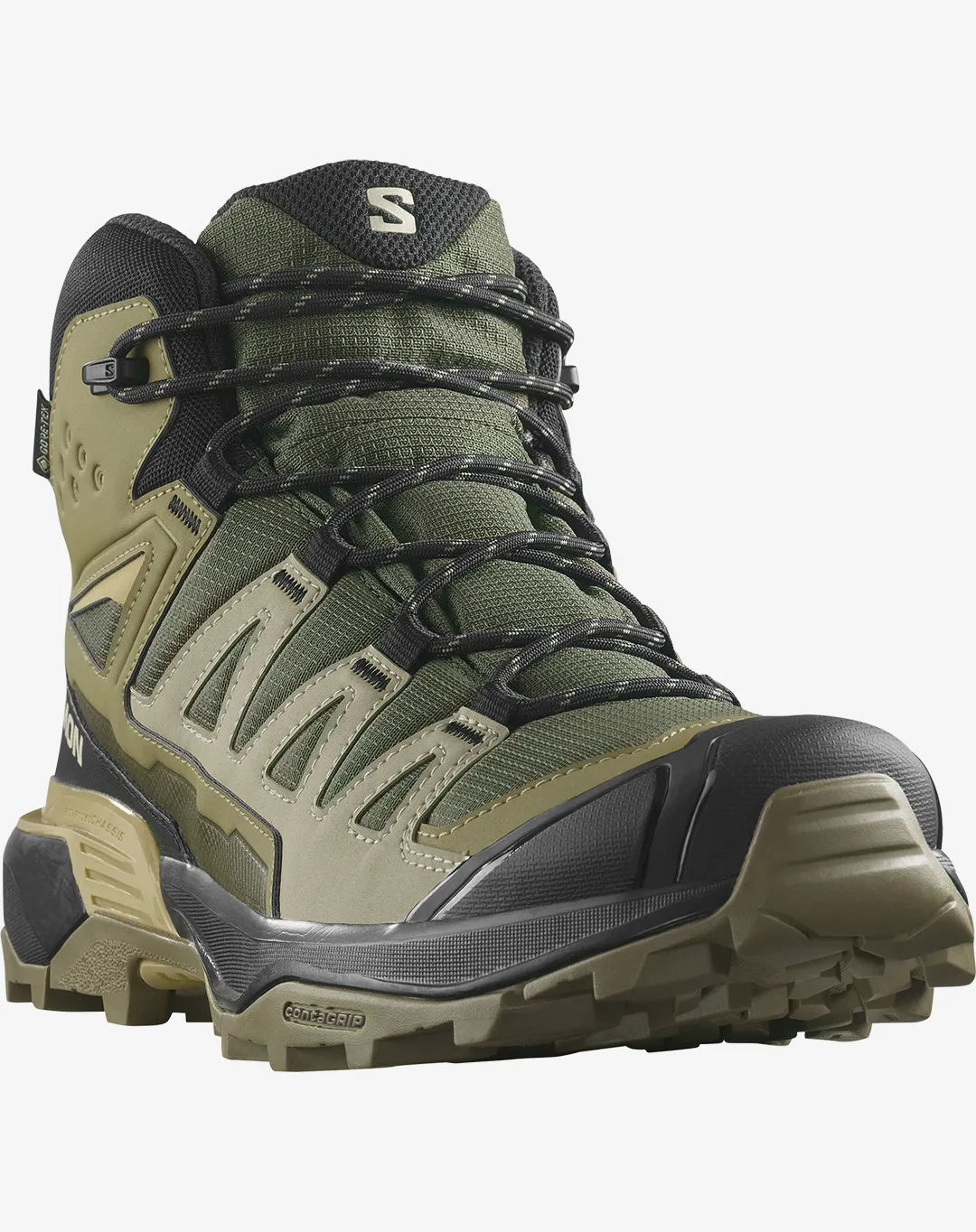 נעלי X Ultra 360 Mid Gtx – SALOMON-L47447700 – olive-night-slate-green-southern-moss – 3