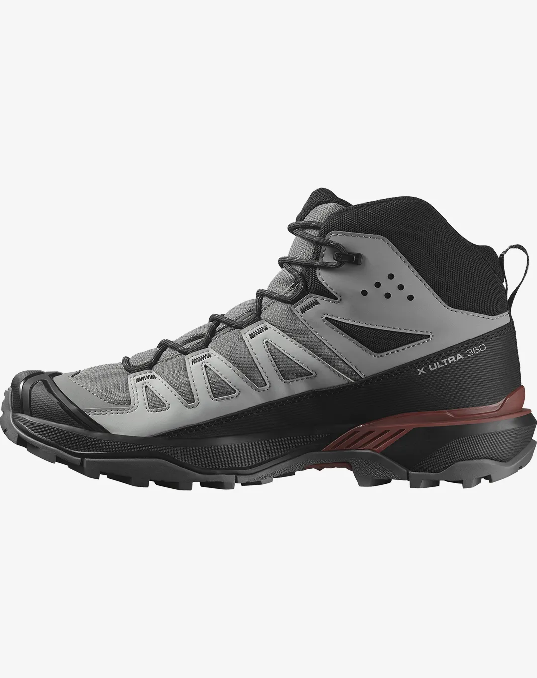 נעלי X Ultra 360 Mid Gtx – SALOMON-L47447800 – pewter-black-burnt-henna – 6