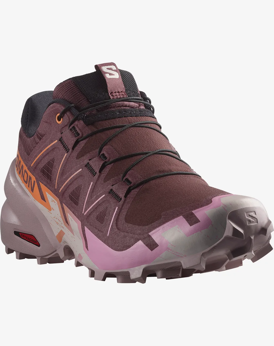 נעלי נשים Speedcross 6 – SALOMON-L47581800 – catawba-grape-papaya-deauville-mauve – 3