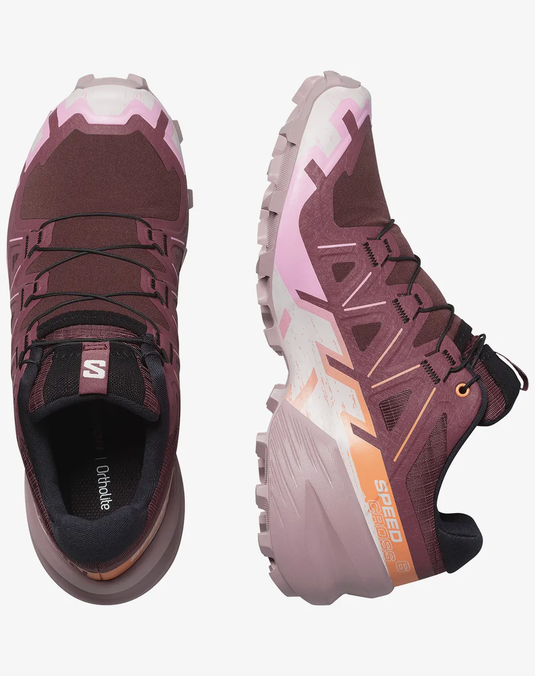נעלי נשים Speedcross 6 – SALOMON-L47581800 – catawba-grape-papaya-deauville-mauve – 7