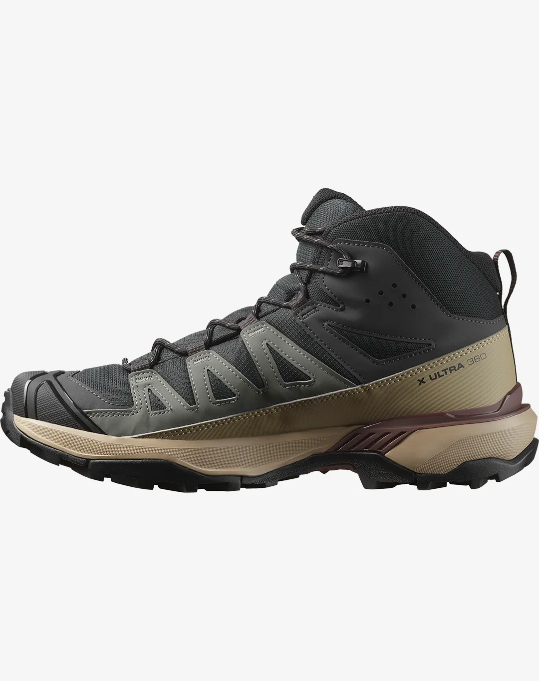 נעלי X Ultra 360 Mid Gtx – SALOMON-L47743300 – phantom-desert-tan-rum-raisin – 2