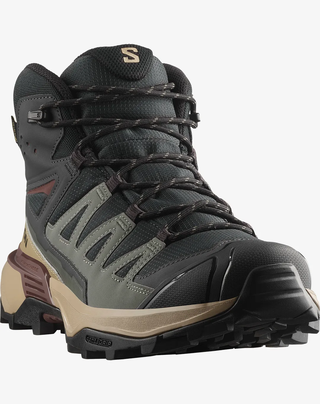 נעלי X Ultra 360 Mid Gtx – SALOMON-L47743300 – phantom-desert-tan-rum-raisin – 4