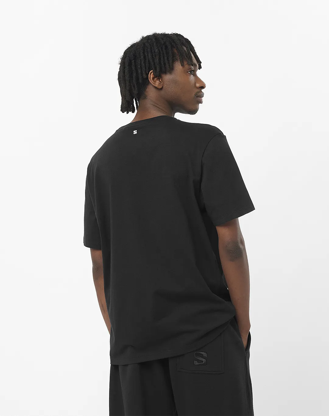 חולצת Worthy Ss Tee – SALOMON-LC2287300 – deep-black – 2