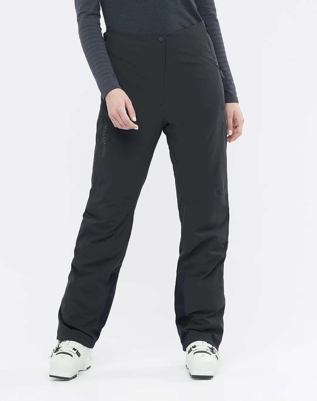 S/Max Warm Pant מכנסי נשים – Salomon-LC182060 – black – 1