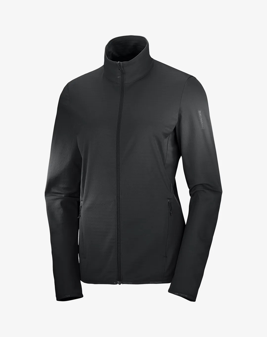 חולצת נשים Outrack Full Zip – Salomon-LC186170 – שחור – 5