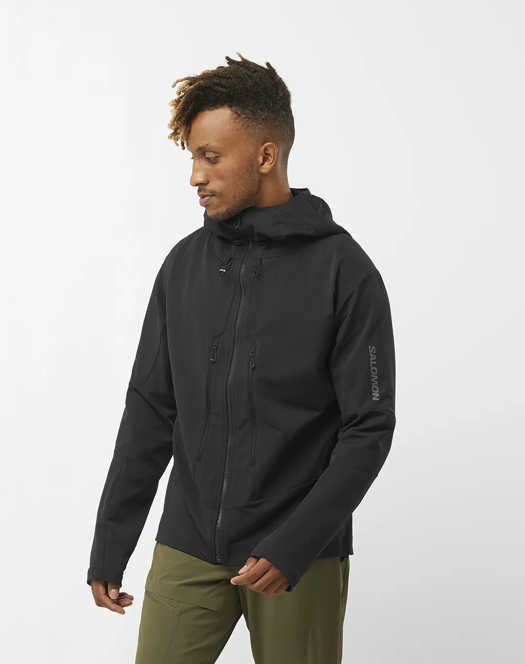 מעיל Outpeak Softshell – Salomon-LC205910 – שחור – 1