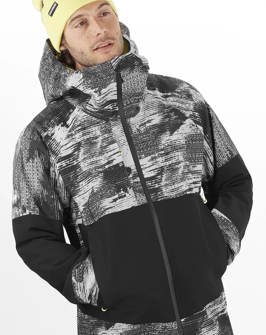 Transfer מעיל – Salomon-LC214610 – deep-black – 7