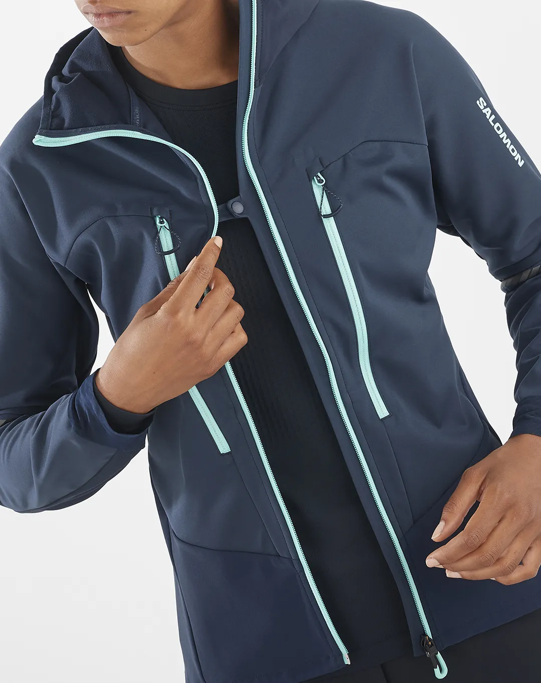 MTN Soft Shell מעיל נשים – Salomon-LC216020 – carbon – 4