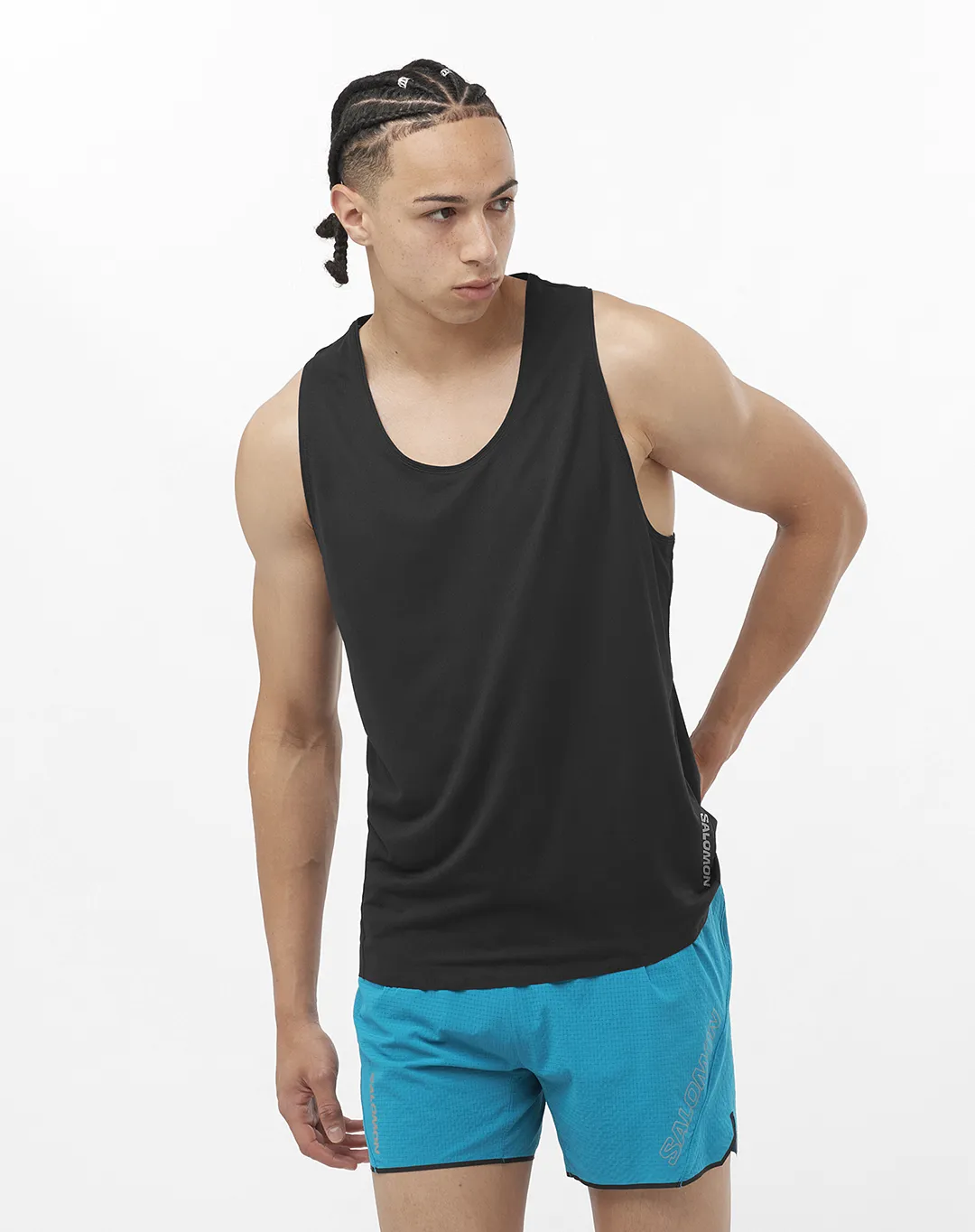 גופיית Sense Aero Singlet – Salomon-LC218780 – deep-black – 1