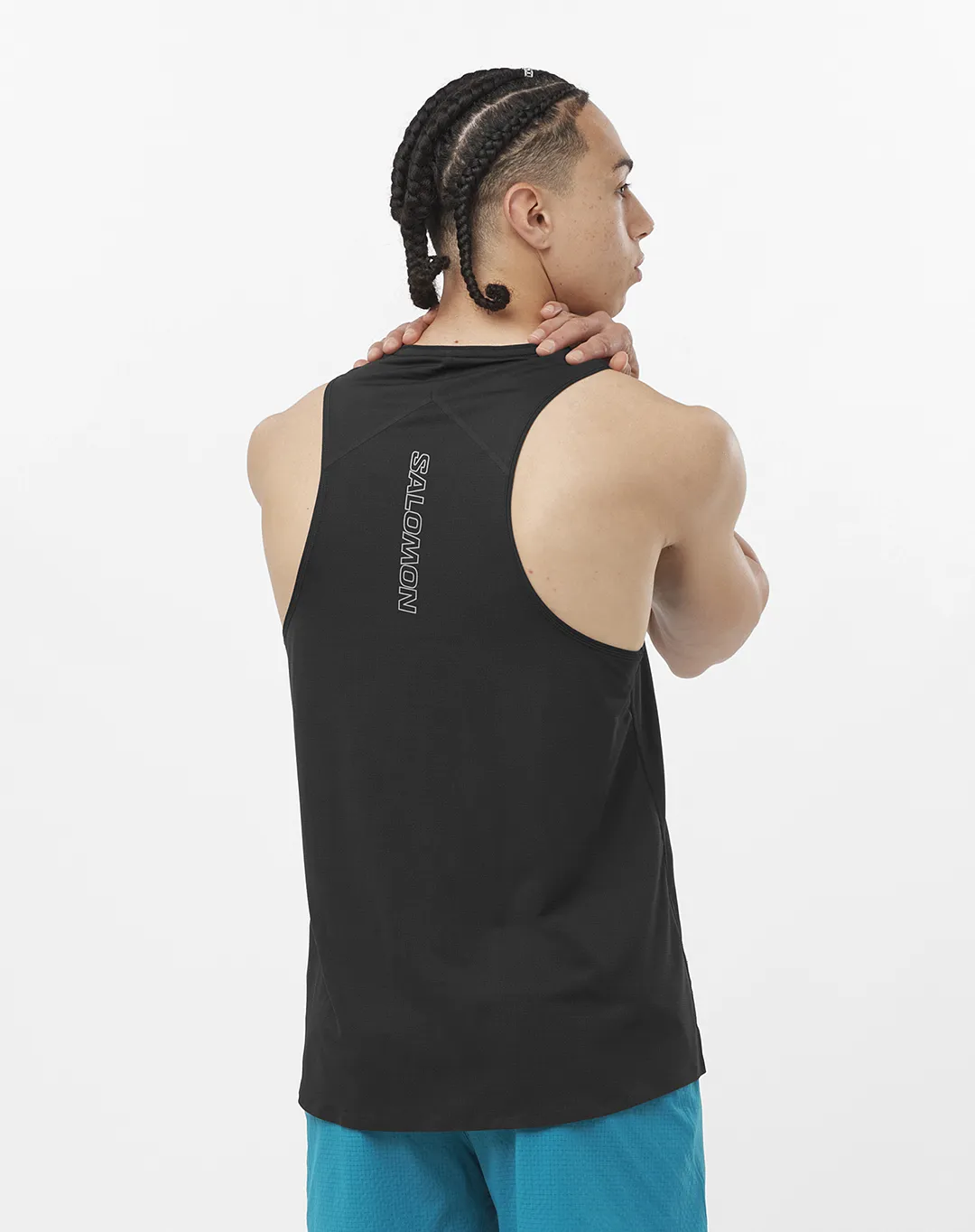 גופיית Sense Aero Singlet – Salomon-LC218780 – deep-black – 1