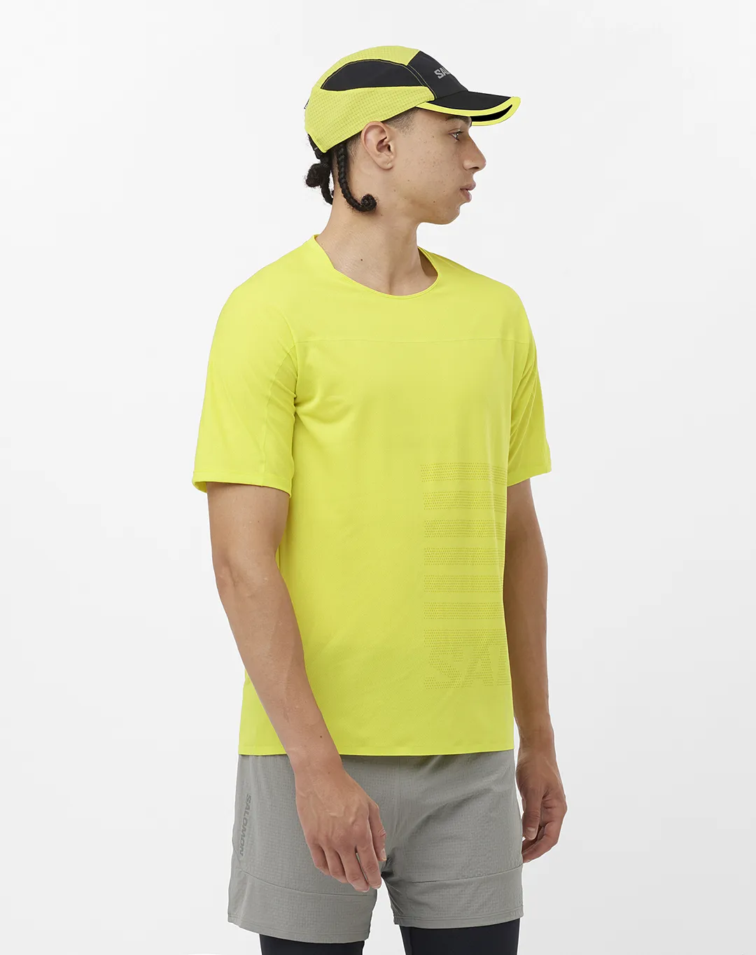 חולצה Sense Aero GFX – Salomon-LC218880 – sulphur-spring – 1