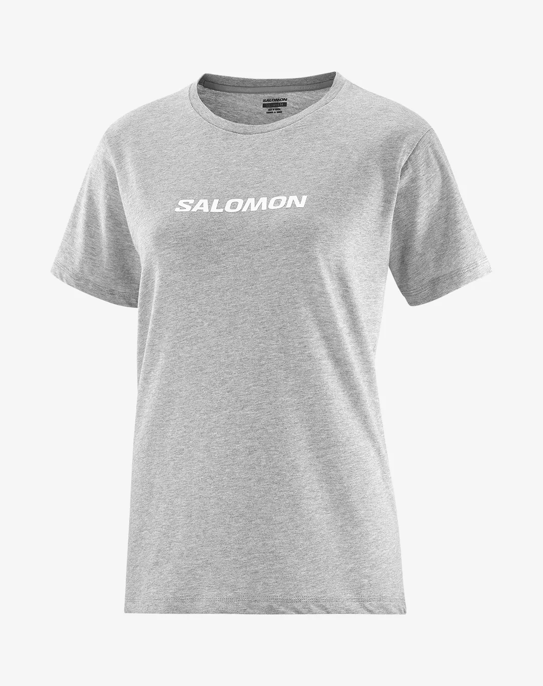 חולצת נשים Logo – Salomon-LC221750 – heather-grey – 2