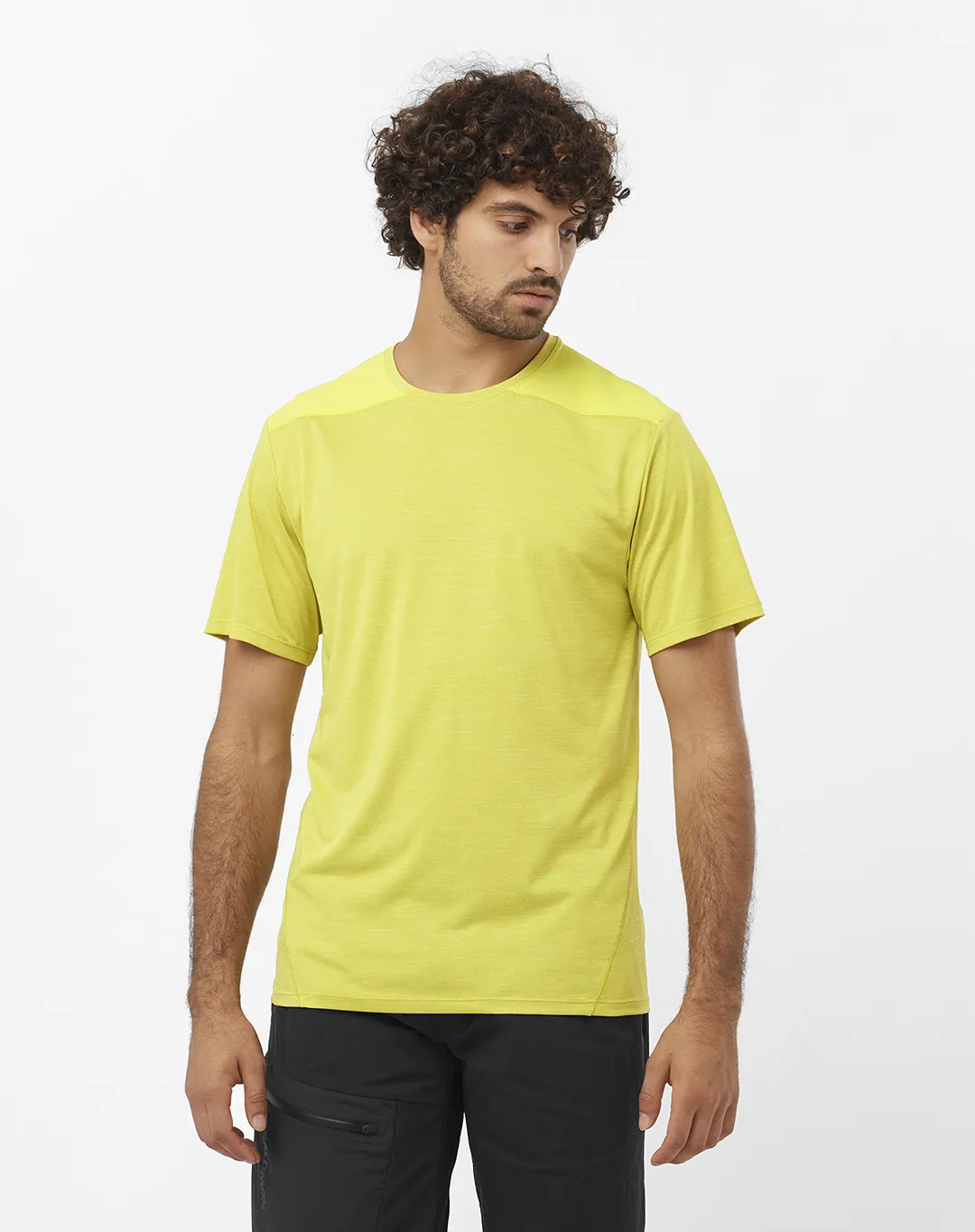 Outline חולצה קצרה – Salomon-LC223460 – spring-citronel – 1