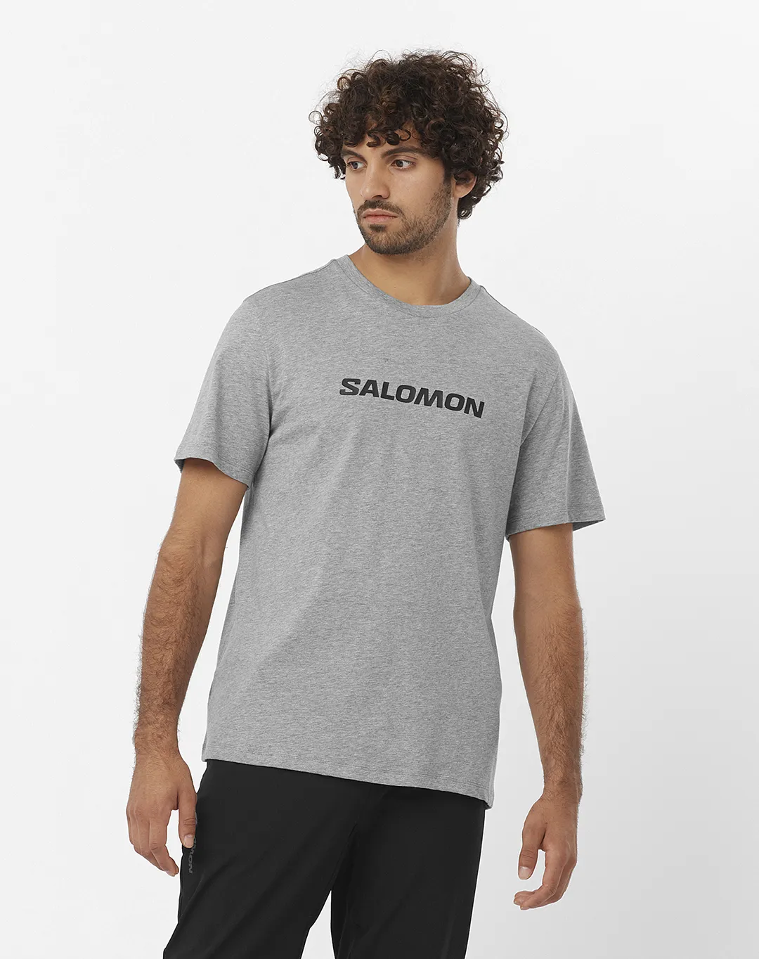 Sal Logo Perf חולצה – Salomon-LC224560 – perf-heather-grey – 1